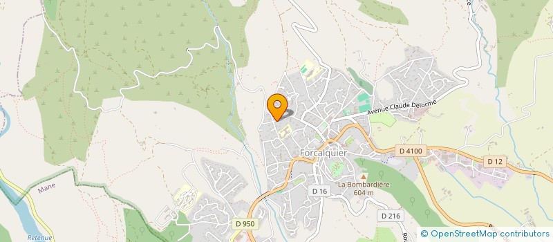 localisation de l'entreprise MONSIEUR PIERRE COMBAS à FORCALQUIER