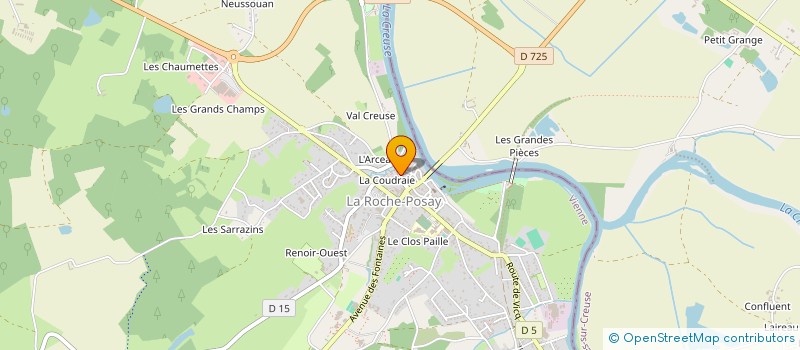 localisation de l'entreprise MONSIEUR PIERRE COMBASTEL  LESIGNY