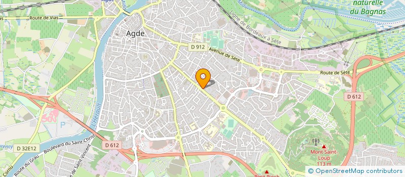 localisation de l'entreprise MONSIEUR PIERRE COMBES à AGDE