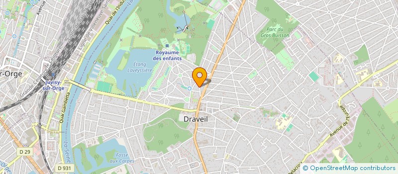 localisation de l'entreprise MONSIEUR PIERRE COMBRISSON à DRAVEIL