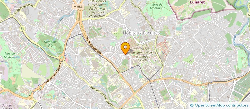 localisation de l'entreprise MONSIEUR PIERRE COMMESSIE à MONTPELLIER