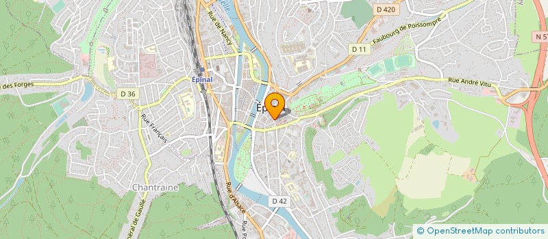 localisation de l'entreprise MONSIEUR PIERRE COMPAS à EPINAL
