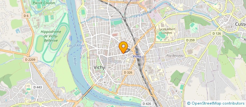 localisation de l'entreprise MONSIEUR PIERRE COMPIEGNE à VICHY