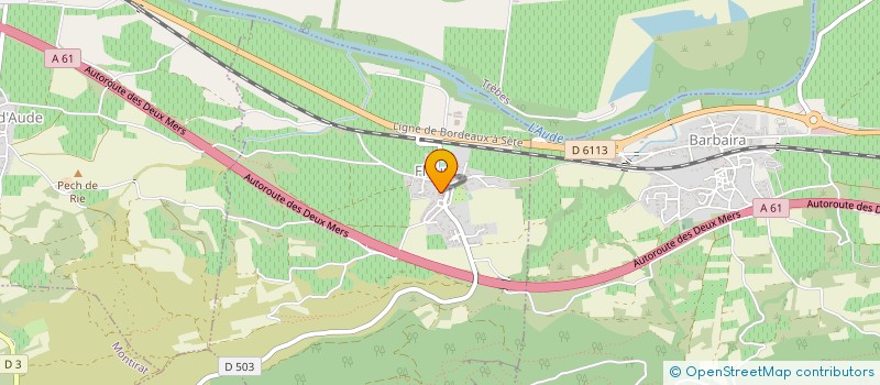 localisation de l'entreprise MONSIEUR PIERRE CONROUX  FLOURE