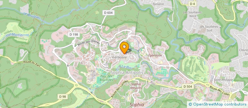 localisation de l'entreprise MONSIEUR PIERRE CONSO  VALBONNE