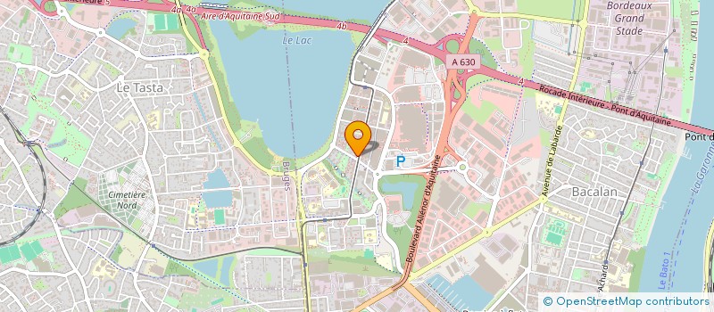 localisation de l'entreprise MONSIEUR PIERRE CONSTANT  BORDEAUX