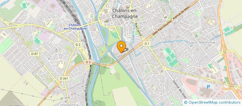 localisation de l'entreprise MONSIEUR PIERRE CONSTANTIN à CHALONS-EN-CHAMPAGNE