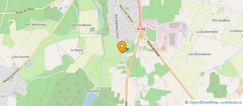 localisation de l'entreprise MONSIEUR PIERRE COQUEL à BRISSAC LOIRE AUBANCE