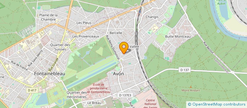 localisation de l'entreprise MONSIEUR PIERRE CORADE à AVON