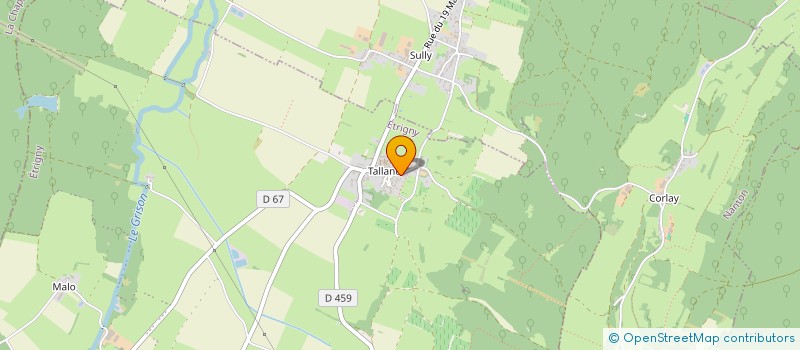 localisation de l'entreprise MONSIEUR PIERRE CORBI à ETRIGNY