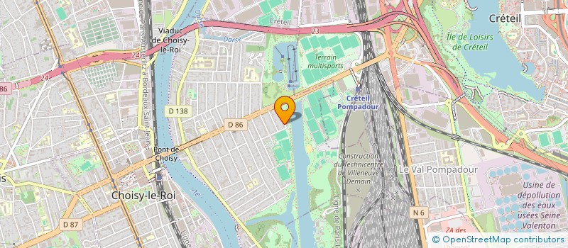 localisation de l'entreprise MONSIEUR PIERRE CORDESSE  CHOISY-LE-ROI