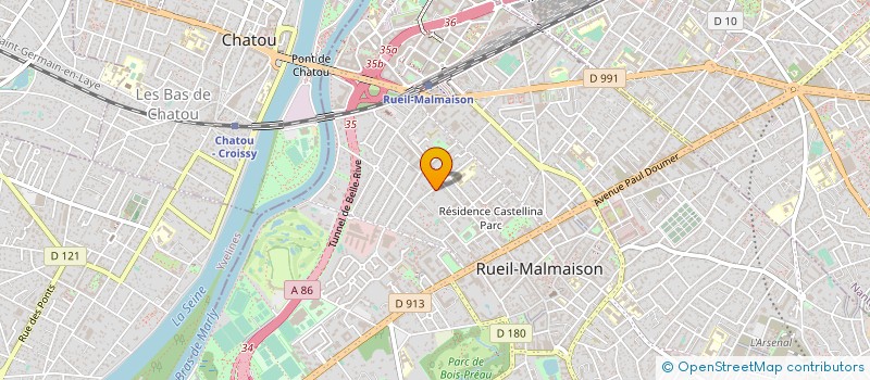 localisation de l'entreprise MONSIEUR PIERRE CORDIER à RUEIL MALMAISON