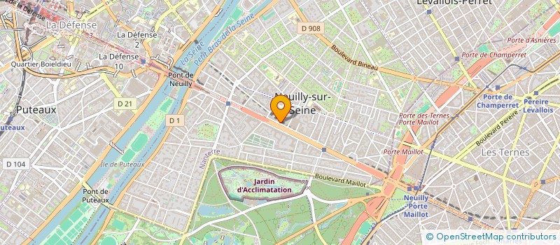 localisation de l'entreprise MONSIEUR PIERRE CORMAILLE DE VALBRAY à NEUILLY-SUR-SEINE