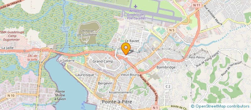 localisation de l'entreprise MONSIEUR PIERRE CORNET à LES ABYMES