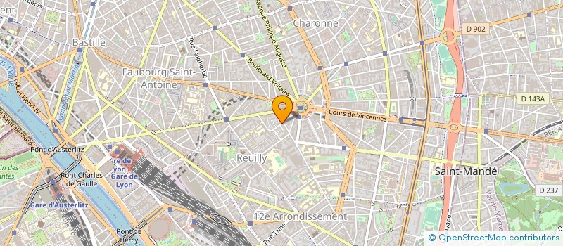 localisation de l'entreprise MONSIEUR PIERRE CORNETET à PARIS