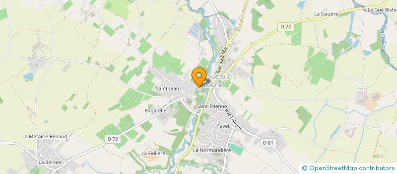 localisation de l'entreprise MONSIEUR PIERRE CORNIERE à CORCOUE-SUR-LOGNE