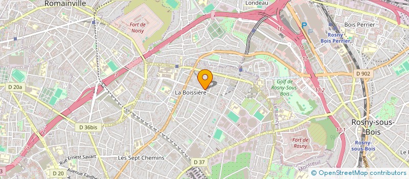 localisation de l'entreprise MONSIEUR PIERRE CORTHAY à MONTREUIL