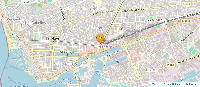 localisation de l'entreprise MONSIEUR PIERRE CORTHESY à LE HAVRE