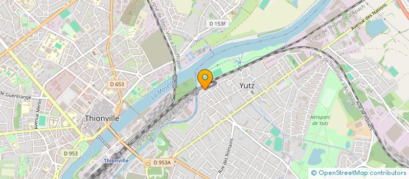 localisation de l'entreprise MONSIEUR PIERRE CORTI  YUTZ