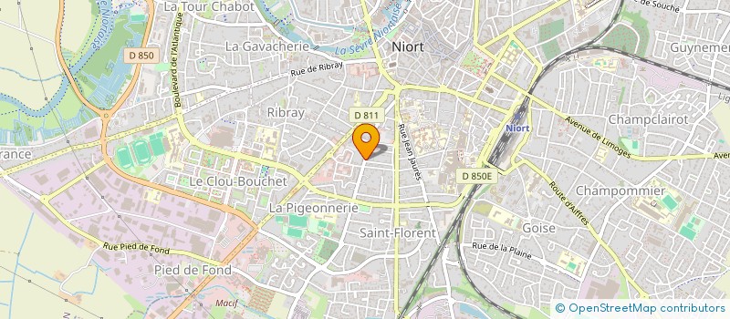 localisation de l'entreprise MONSIEUR PIERRE CORTIAL à NIORT