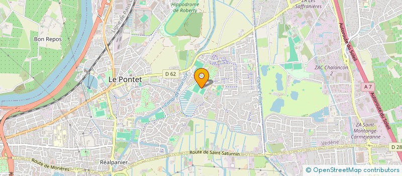 localisation de l'entreprise MONSIEUR PIERRE COSSE  LE PONTET