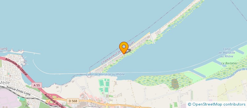 localisation de l'entreprise MONSIEUR PIERRE COSTANZO  CHATEAUNEUF-LES-MARTIGUES