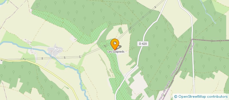 localisation de l'entreprise MONSIEUR PIERRE COSTE  VALLEES EN CHAMPAGNE