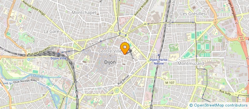 localisation de l'entreprise MONSIEUR PIERRE COSTE à DIJON