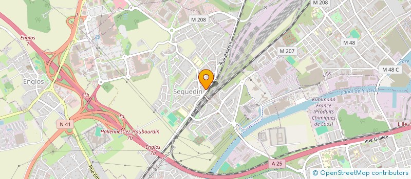 localisation de l'entreprise MONSIEUR PIERRE COTTEEL  SEQUEDIN