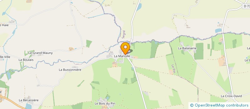 localisation de l'entreprise MONSIEUR PIERRE COTTIER à LE PIN