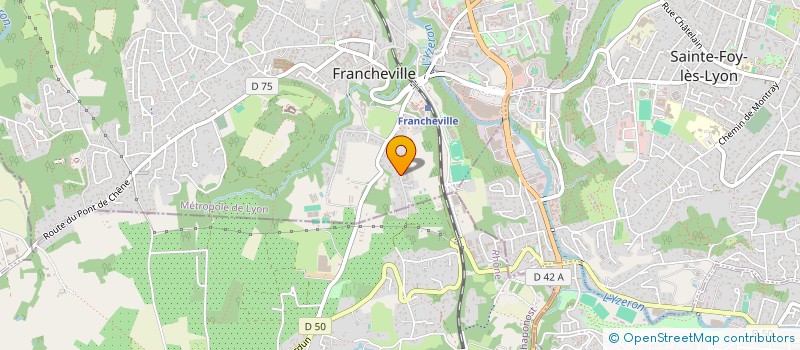 localisation de l'entreprise MONSIEUR PIERRE COTTIN  FRANCHEVILLE