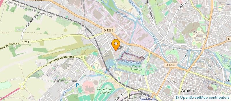 localisation de l'entreprise MONSIEUR PIERRE COUCARD  AMIENS