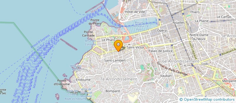 localisation de l'entreprise MONSIEUR PIERRE COUDER à MARSEILLE