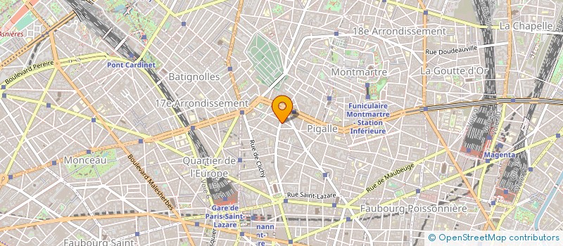 localisation de l'entreprise MONSIEUR PIERRE COUDERC à PARIS