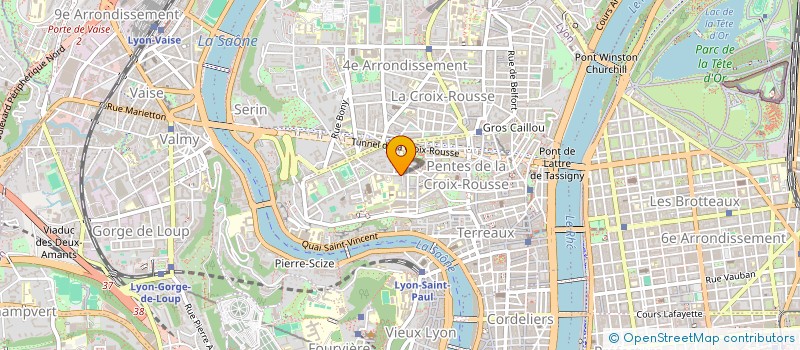 localisation de l'entreprise MONSIEUR PIERRE COULET à LYON