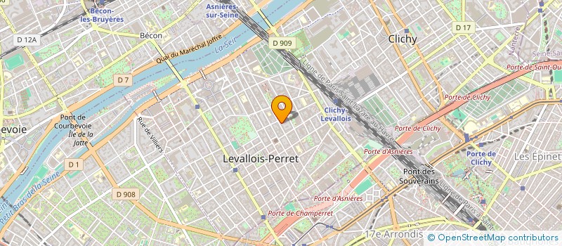 localisation de l'entreprise MONSIEUR PIERRE COUMES à LEVALLOIS-PERRET