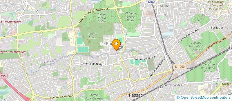 localisation de l'entreprise MONSIEUR PIERRE COURJARET  MERIGNAC