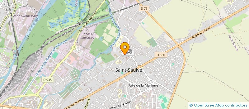 localisation de l'entreprise MONSIEUR PIERRE COURREGE à SAINT-SAULVE