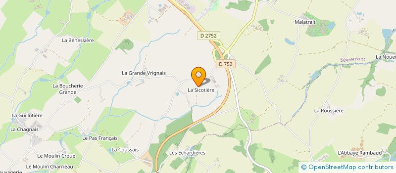 localisation de l'entreprise MONSIEUR PIERRE COUSIN à SEVREMONT