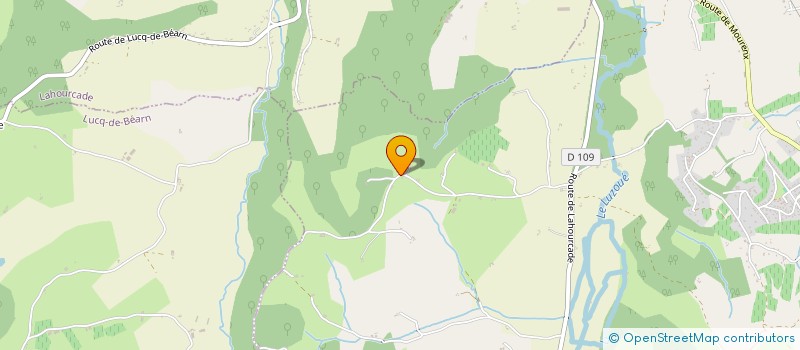 localisation de l'entreprise MONSIEUR PIERRE COUSSIRAT HOURTET  MONEIN