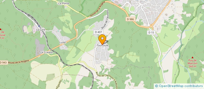 localisation de l'entreprise MONSIEUR PIERRE COUTRIS à VOLVIC