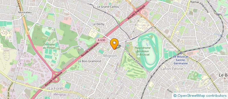 localisation de l'entreprise MONSIEUR PIERRE COUVERT  EYSINES