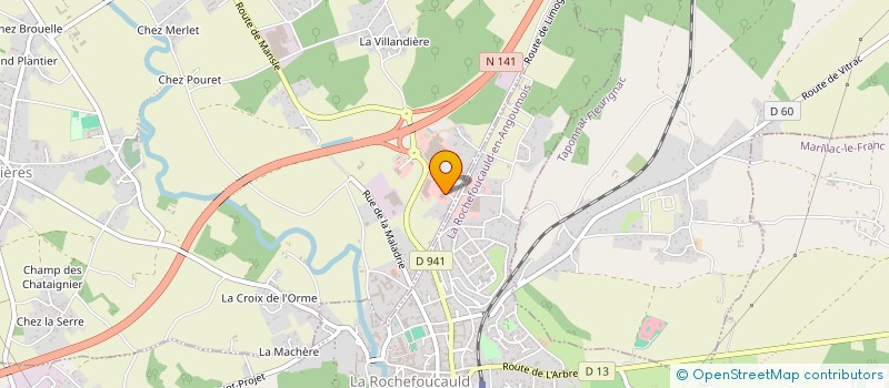localisation de l'entreprise MONSIEUR PIERRE COYRAULT à RIVIERES