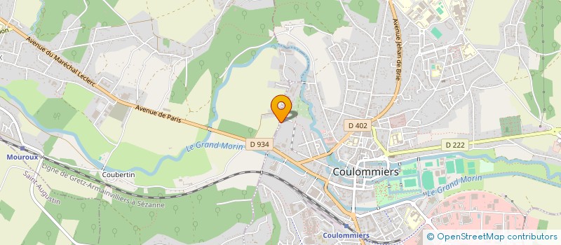 localisation de l'entreprise MONSIEUR PIERRE CRAPART à COULOMMIERS
