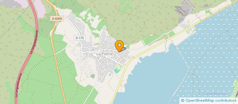 localisation de l'entreprise MONSIEUR PIERRE CREBASSA  LA PALME