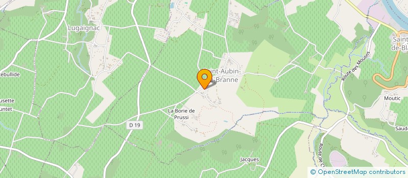 localisation de l'entreprise MONSIEUR PIERRE CREMIER  GENISSAC