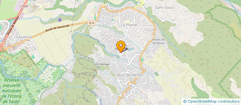 localisation de l'entreprise MONSIEUR PIERRE CRESCENCE  SAINT-PAUL