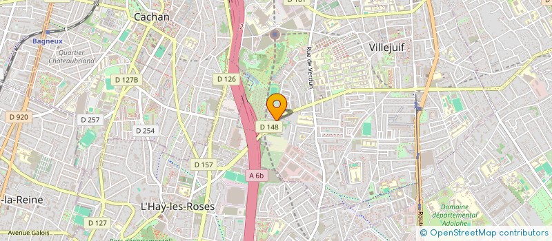 localisation de l'entreprise MONSIEUR PIERRE CROIZIER à VILLEJUIF