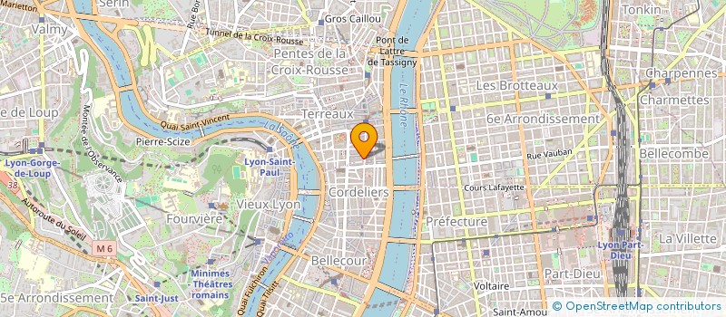 localisation de l'entreprise MONSIEUR PIERRE CROZE à LYON