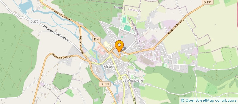 localisation de l'entreprise MONSIEUR PIERRE CRUCHAUDET  VALORBIQUET